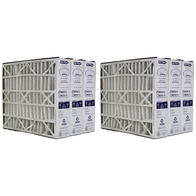 Trion 255649-102 Air Bear 20 x 25 x 5 Inch MERV 8 Air Purifier Filter (6 Pack) - VMInnovations