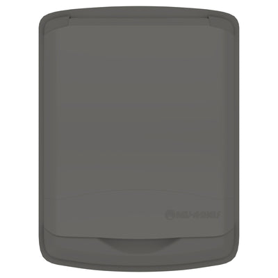 Rev-A-Shelf 50 Qt Trash Can Replacement Lid, Gray, RV-50-LID-13-1-40 (2 Pack)