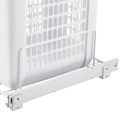 Rev-A-Shelf 20 Inch Pull Out Large Clothes Hamper, White, HPRV-1520 S (2 Pack)