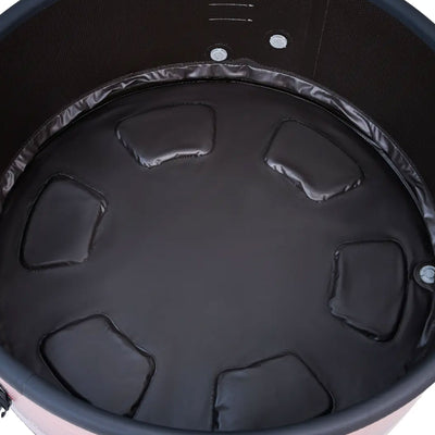 M Spa Round Inflatable Bubble Massage Spa, 4 to 6 Person Outdoor Hot Tub, Duet - VMInnovations