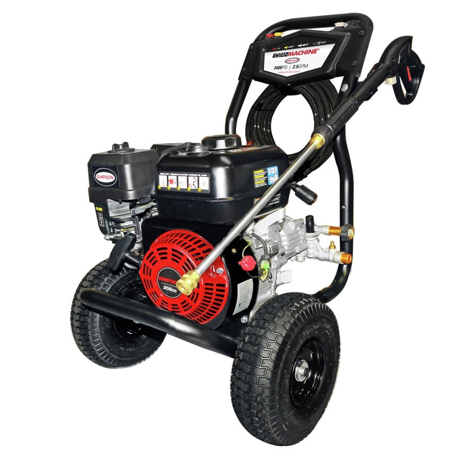 SIMPSON Clean Machine Cold Water Residential Gas Pressure Washer (Refurbished) - VMInnovations