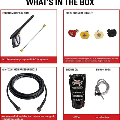 SIMPSON Clean Machine Cold Water Residential Gas Pressure Washer (Refurbished) - VMInnovations