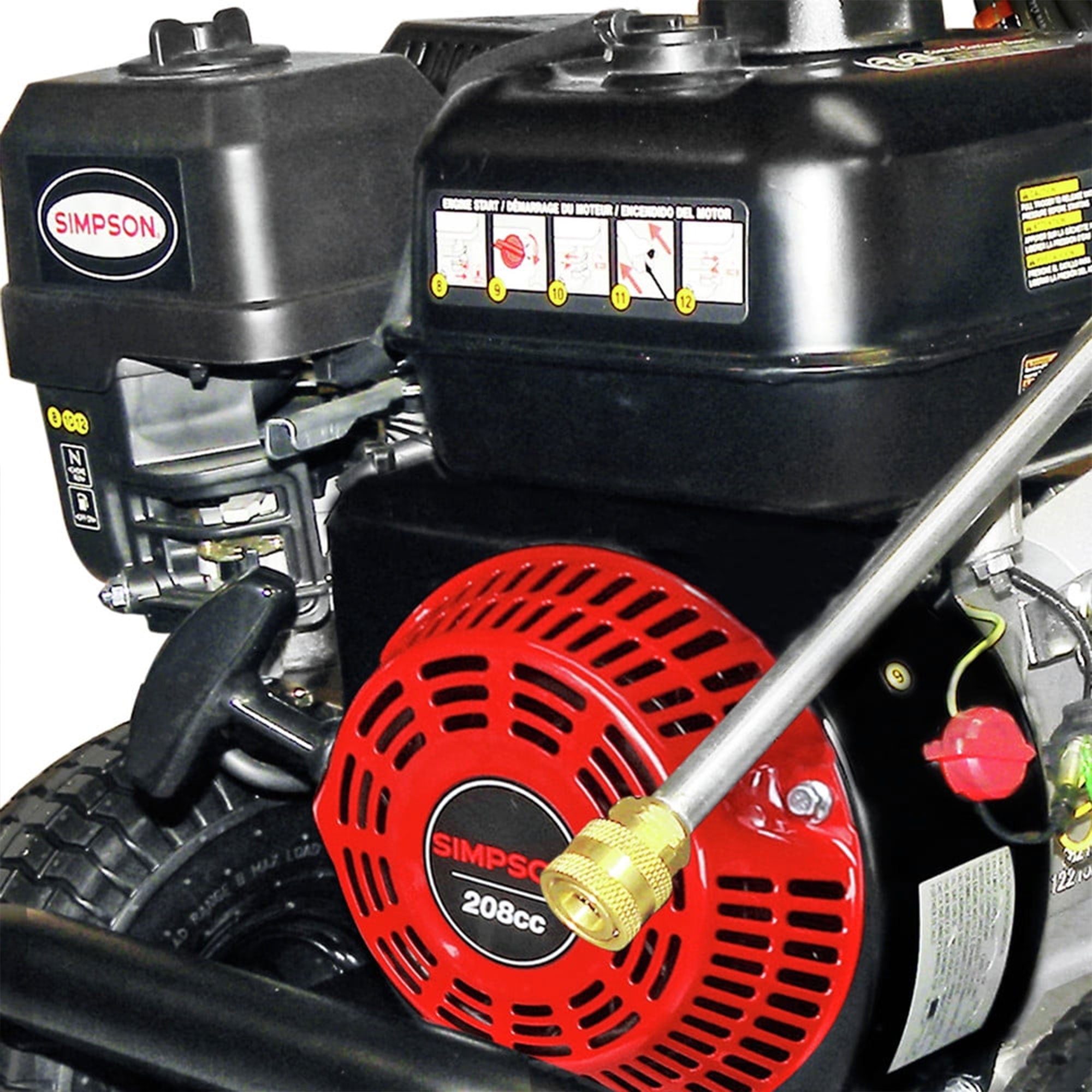 SIMPSON Clean Machine Cold Water Residential Gas Pressure Washer (Refurbished) - VMInnovations