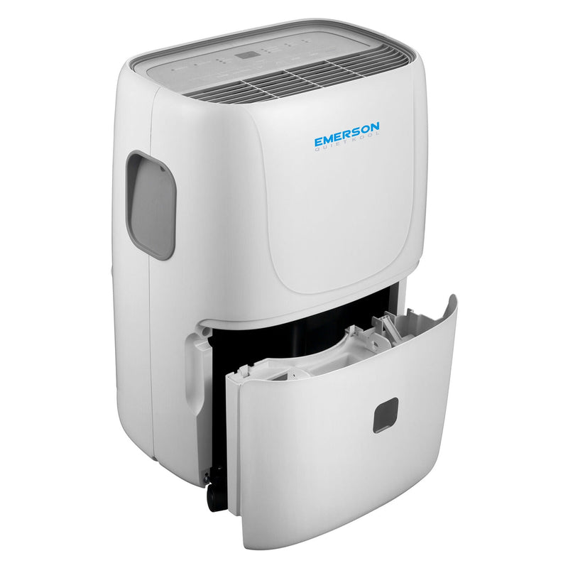 Emerson Quiet Kool 40 Pint Digital Dehumidifier w/3 Fan Speeds, White (Open Box)