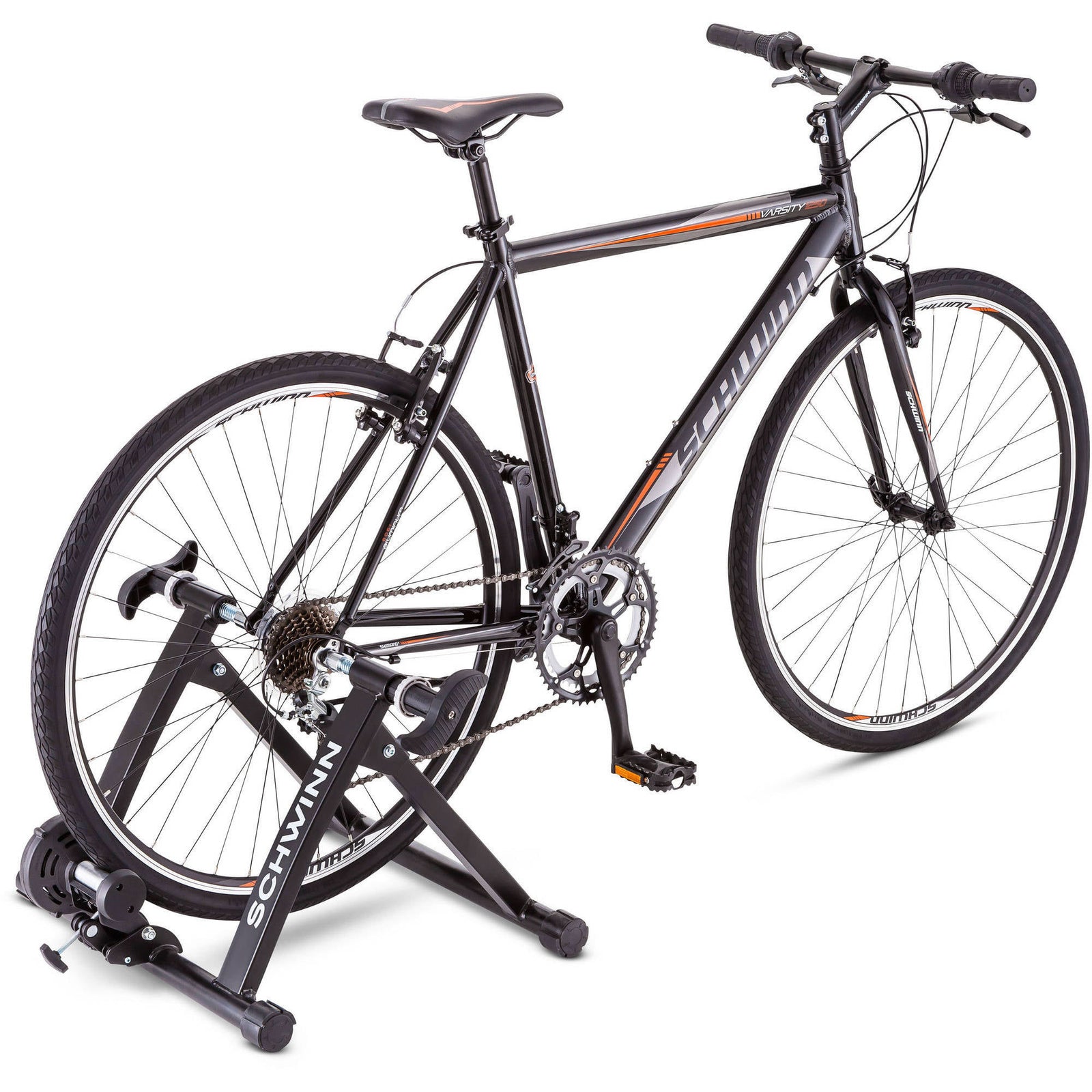 Schwinn Indoor Exercise Steel Bicycle Trainer with Magnetic Resistance(Used) - VMInnovations