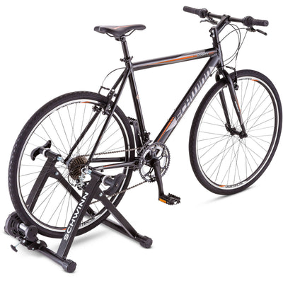 Schwinn Exercise Steel Bicycle Trainer w/Magnetic Resistance Mechanism(Open Box) - VMInnovations