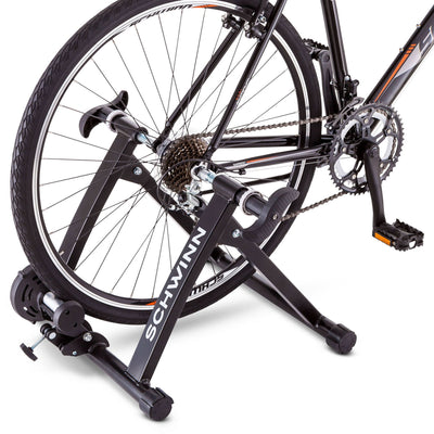 Schwinn Exercise Steel Bicycle Trainer w/Magnetic Resistance Mechanism(Open Box) - VMInnovations