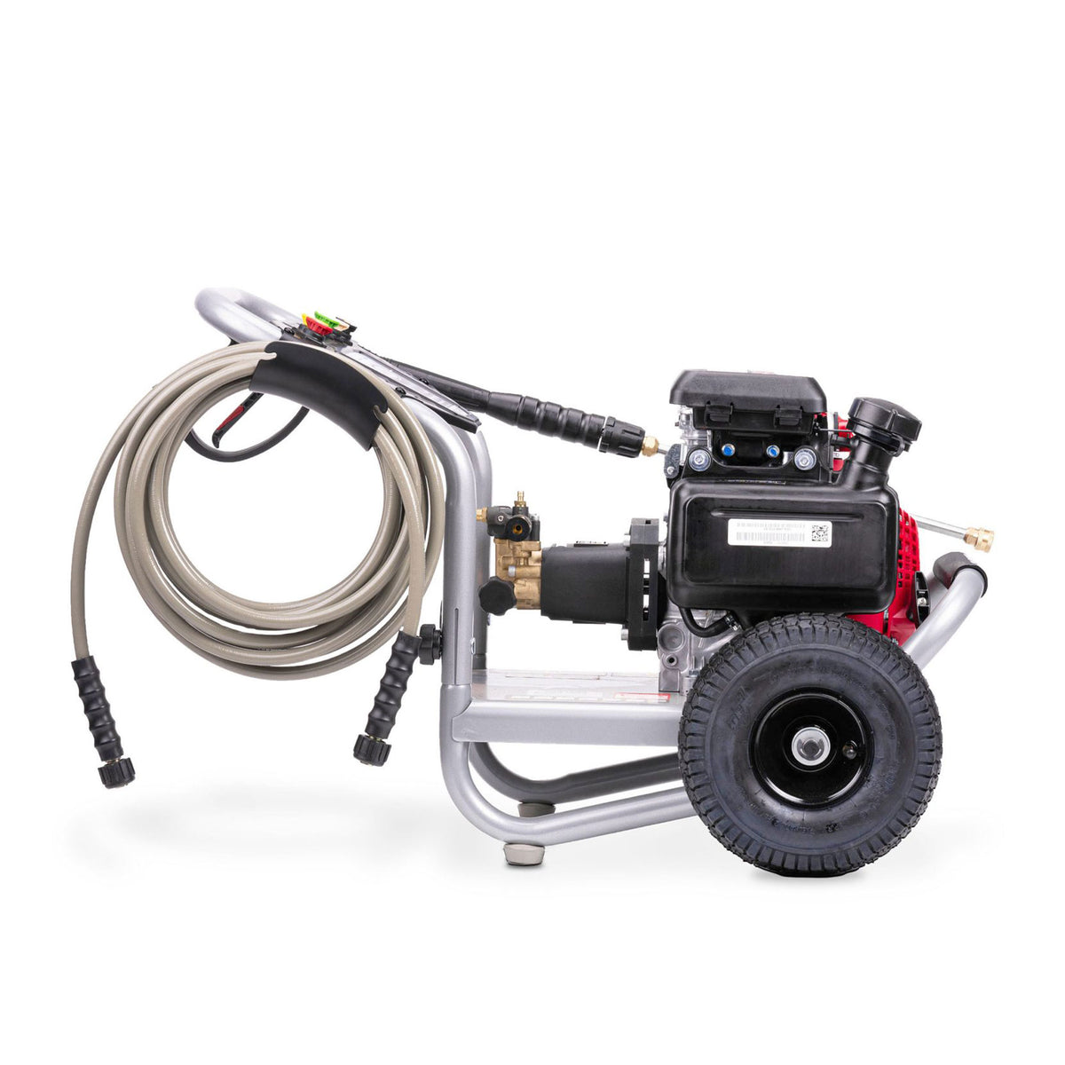 SIMPSON PowerShot Gas Pressure Washer with Engine and Steel Frame Design, Red - VMInnovations