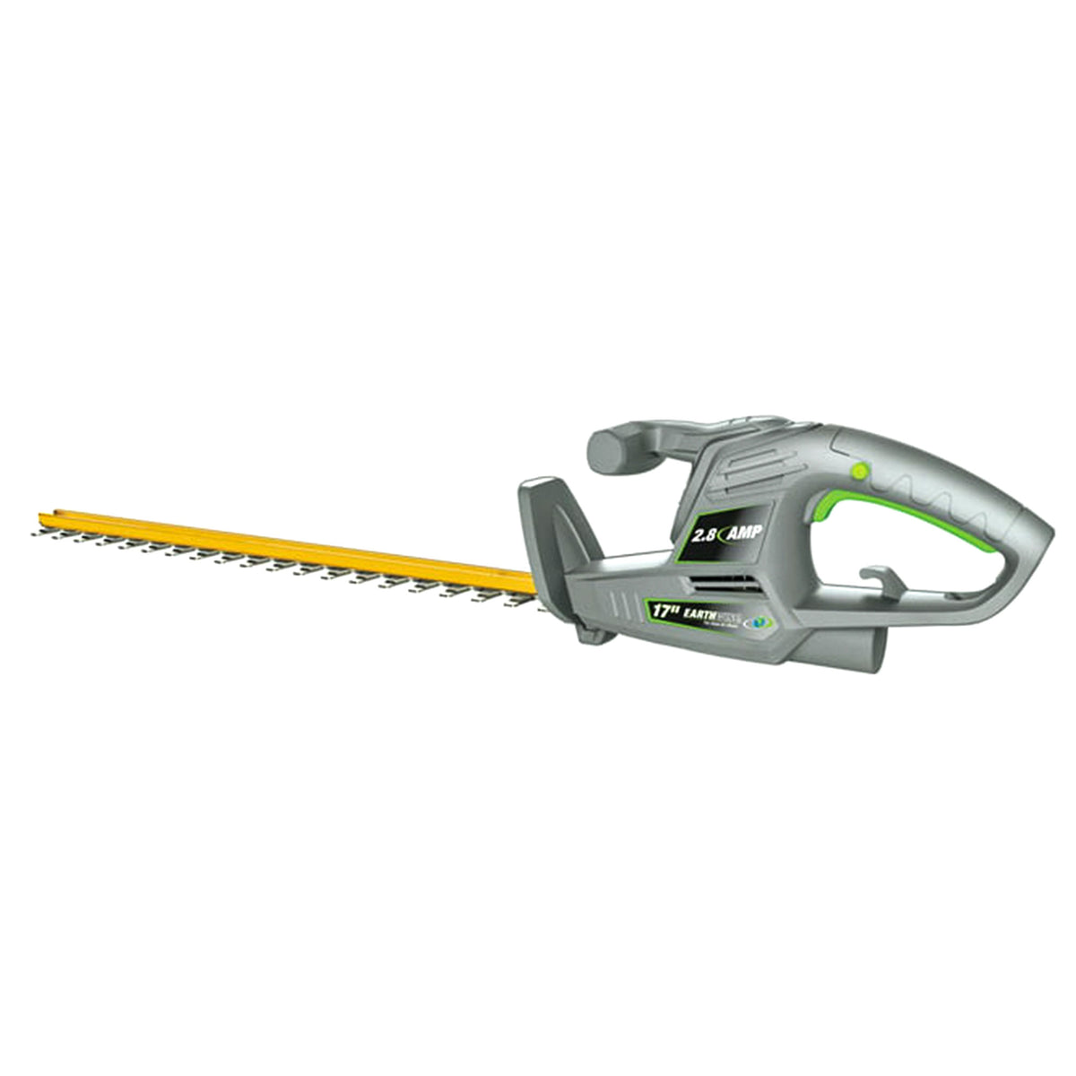 Earthwise 17 Inch Corded Electric Plug-In Hedge Trimmer with 2.8 Amp Motor, Gray - VMInnovations