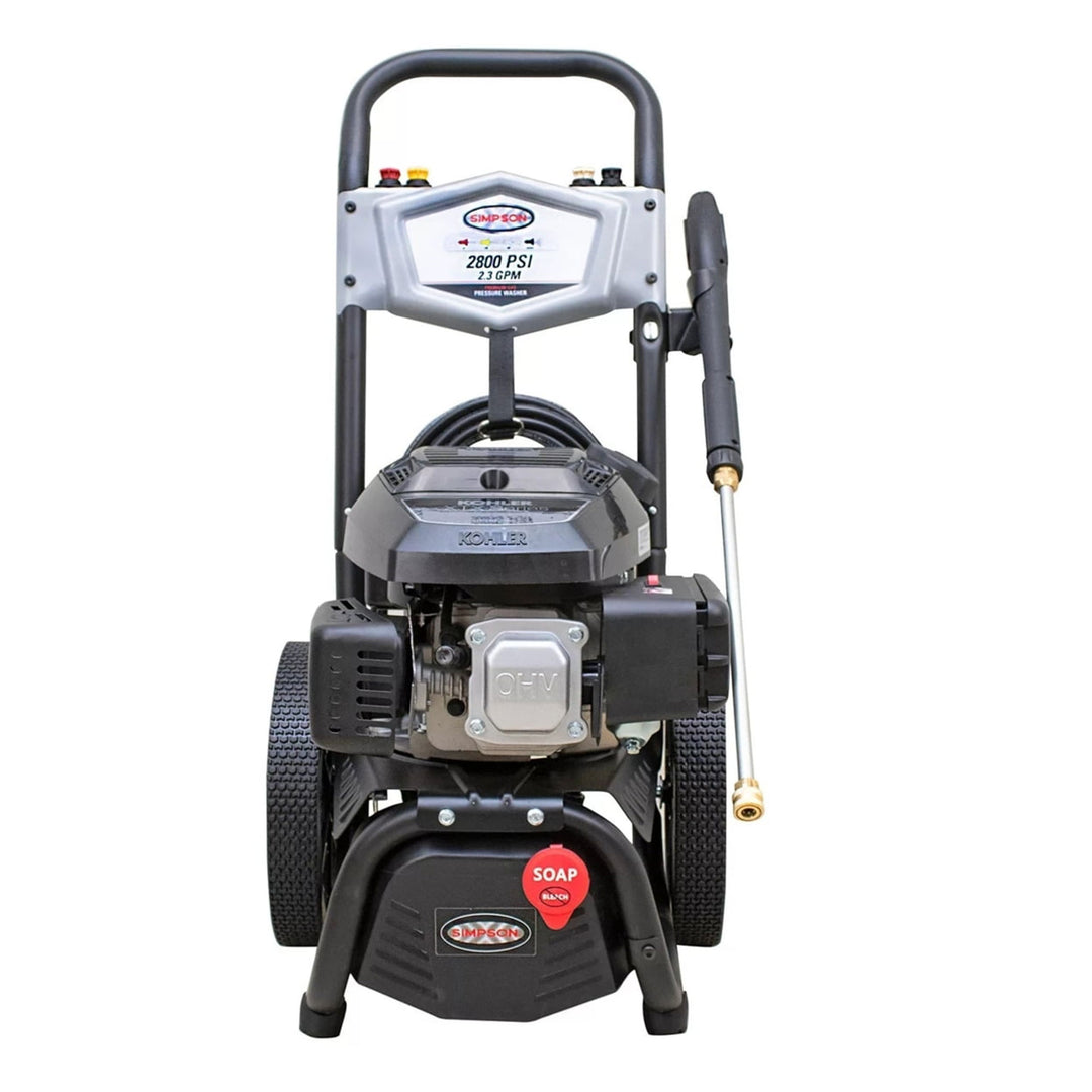 SIMPSON Gas Pressure Washer Engine and Steel Frame, Black (Refurbished) (Used) - VMInnovations