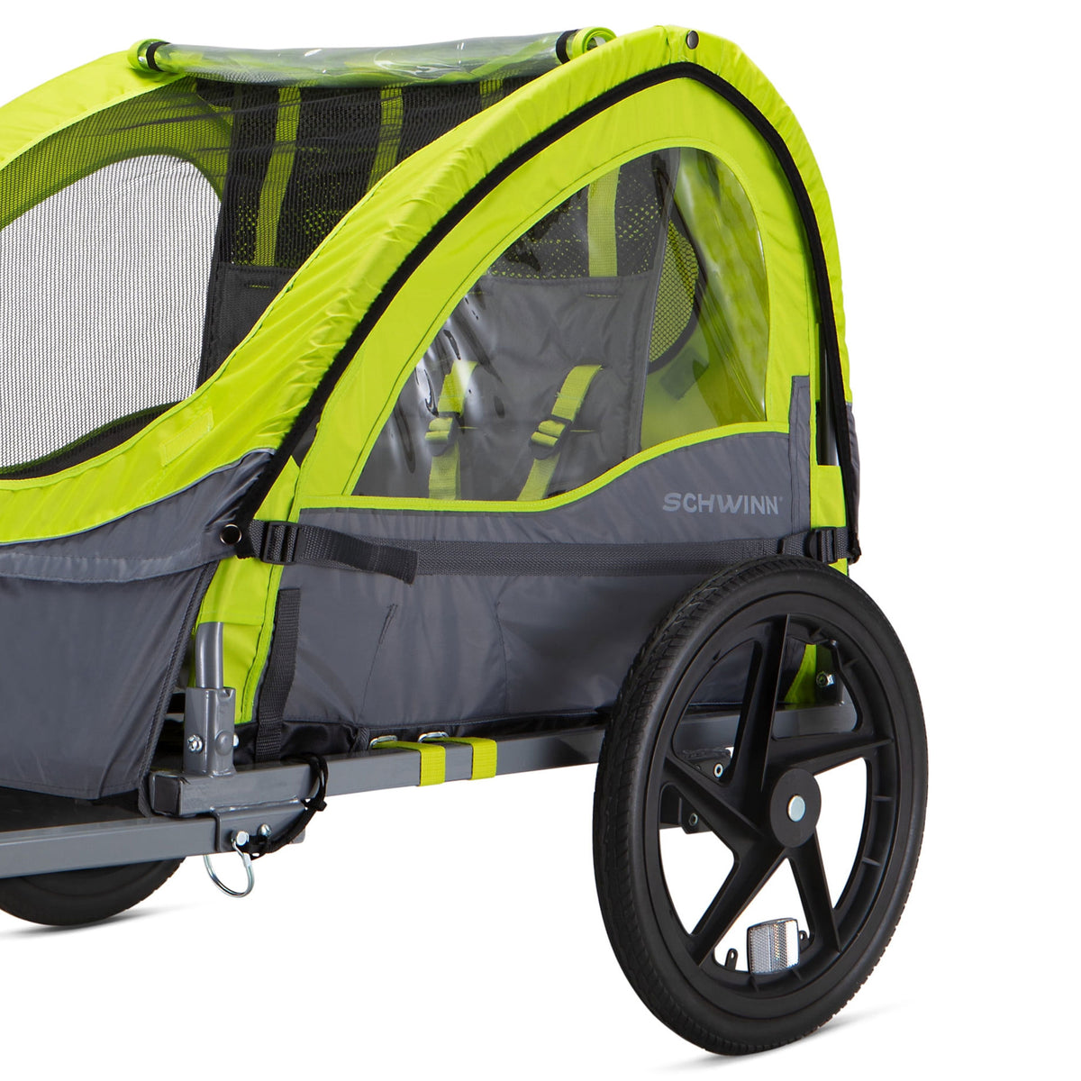 Schwinn Gemini Toddler Unisex Trailer with Stroller Kit & Aluminum Frame Design - VMInnovations