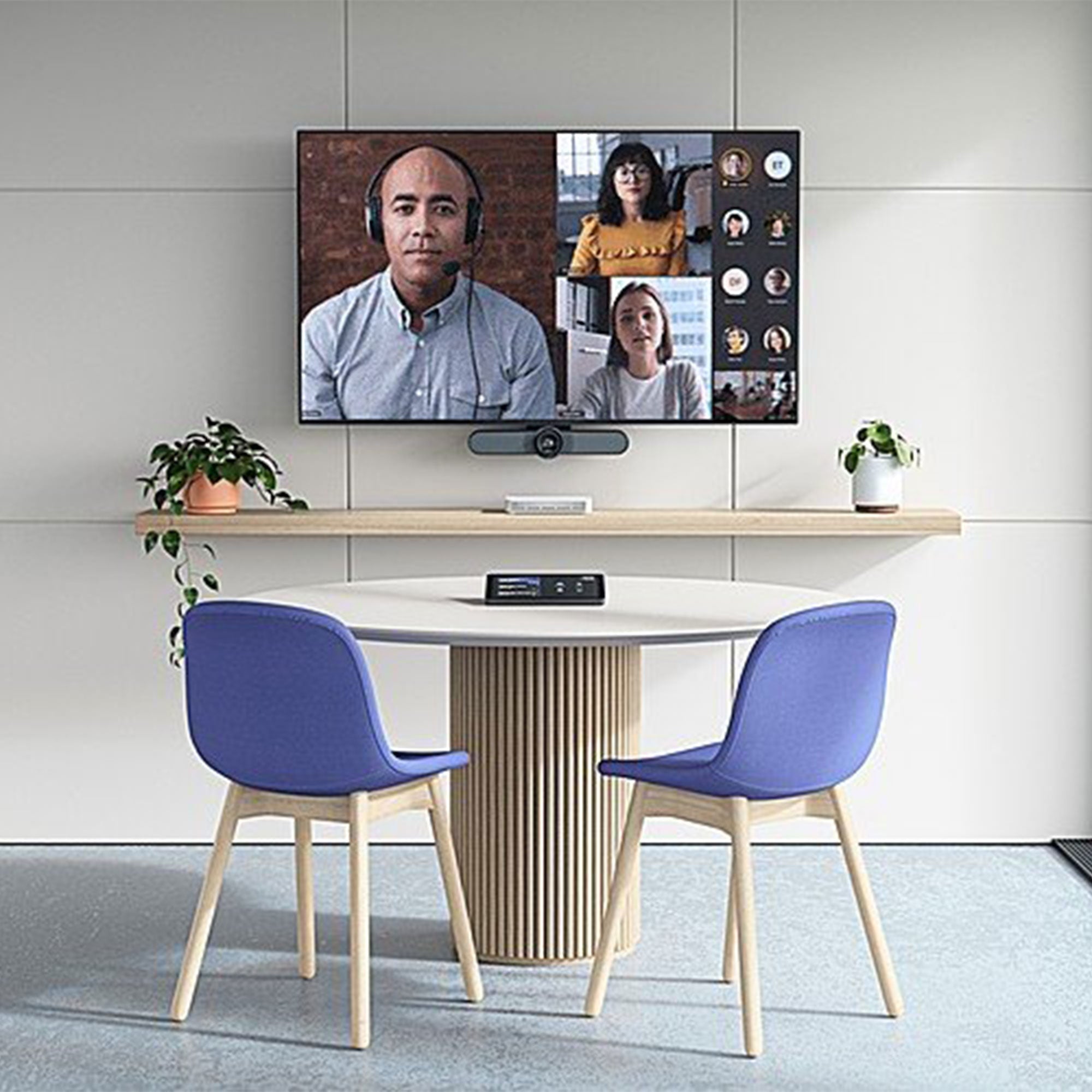 Logitech MeetUp Conference Meeting Room Ultra HD 4K Video Camera Webcam (As Is) - VMInnovations