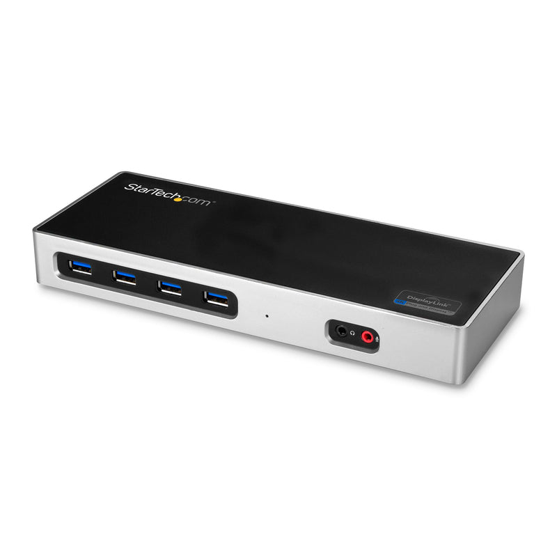 StarTech.com DK30A2DH Dual Monitor USB-C & USB-A Hybrid Dock Station (Open Box)