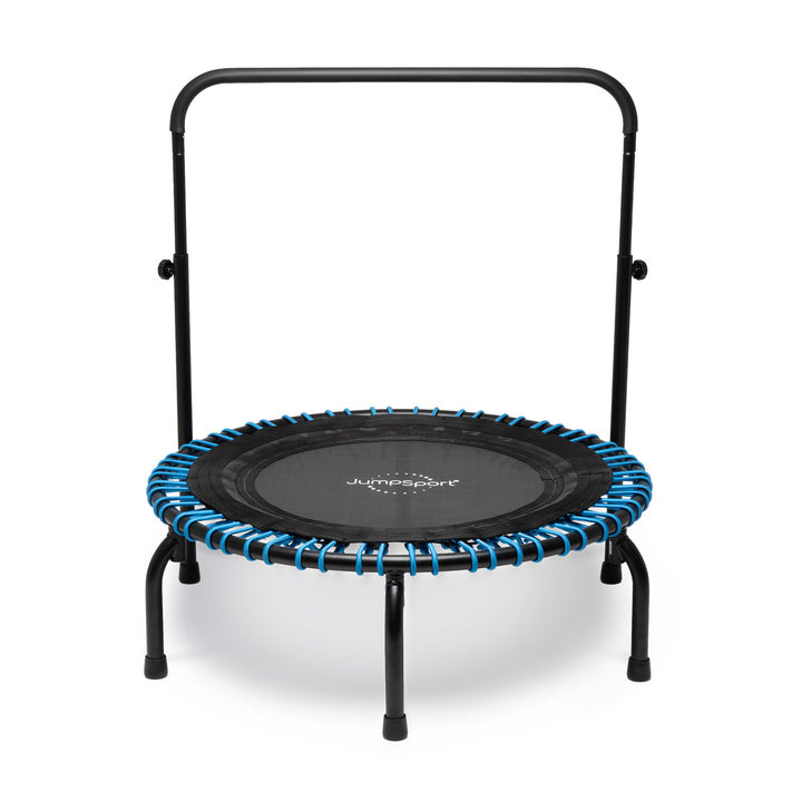 JumpSport 350 Series 39" Trampoline & Handle Bar, Teal (Open Box) - VMInnovations