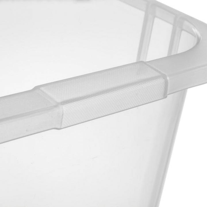Sterilite 12 Pack Vertical Wrap Storage Box, Holds 25 Rolls, 40" Tall, Clear