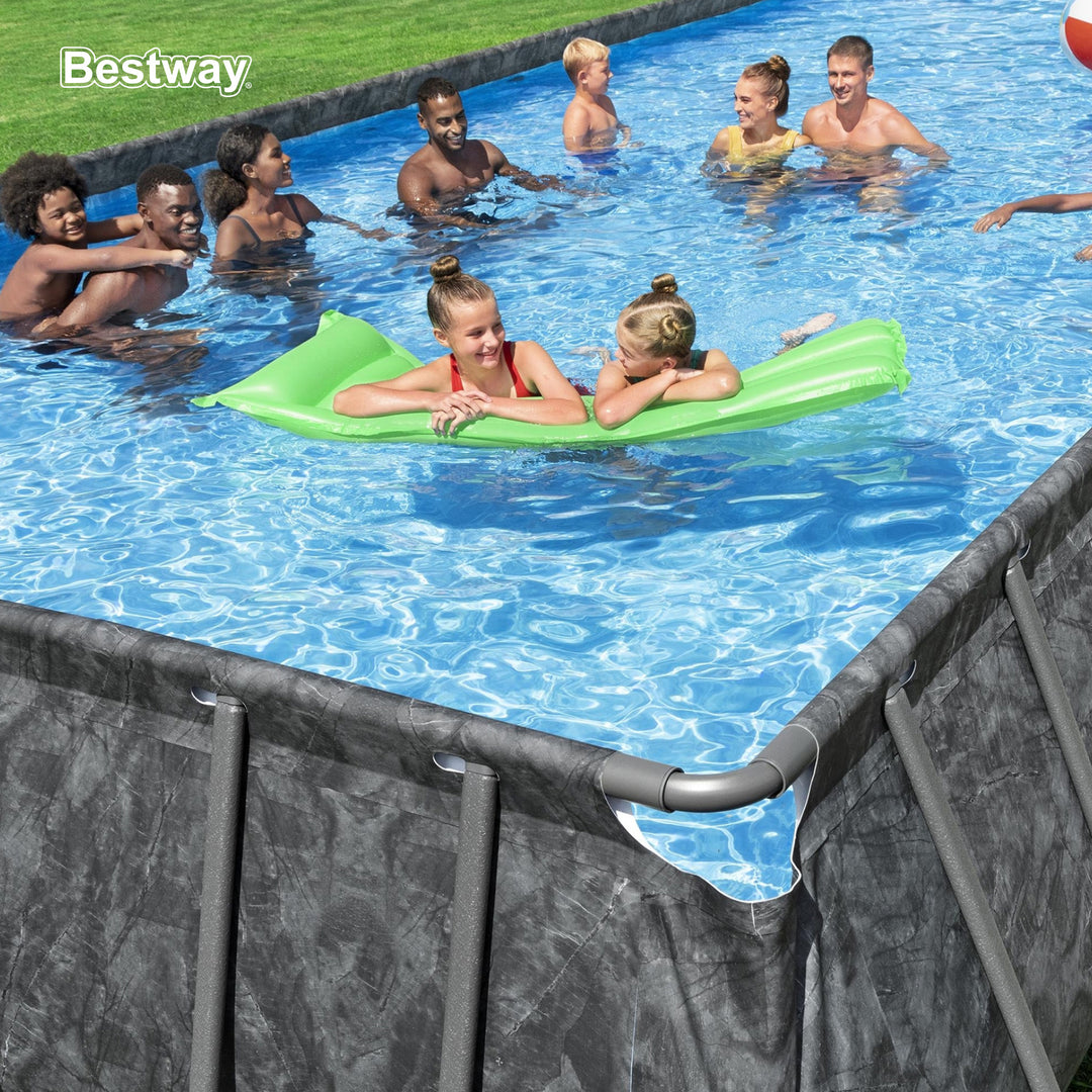 Bestway APX 365 31'4"x16'x52" Rectangular Above Ground Swimming Pool(Open Box)