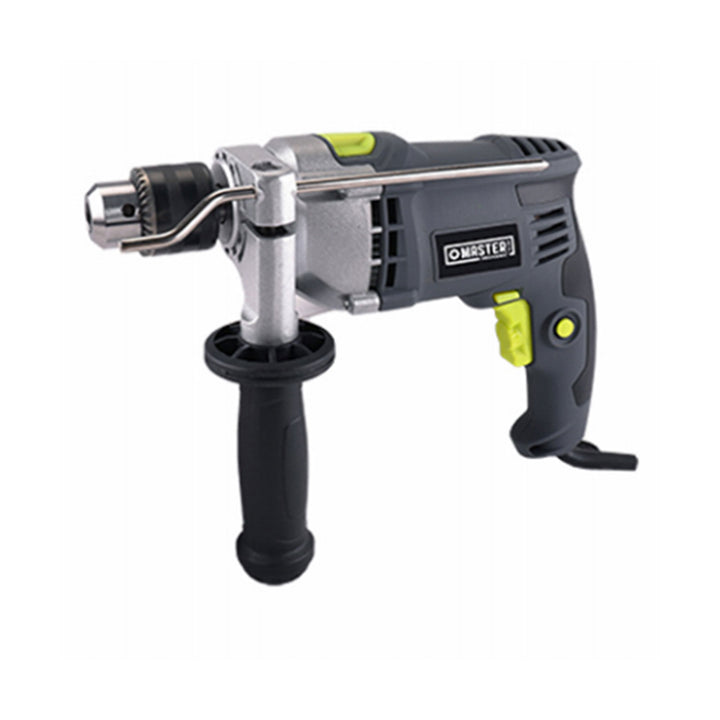 Master Mechanic 7.5 Amp 0.5 Inch Hammer Drill w/ Soft Grip Handle & Metal Gauge