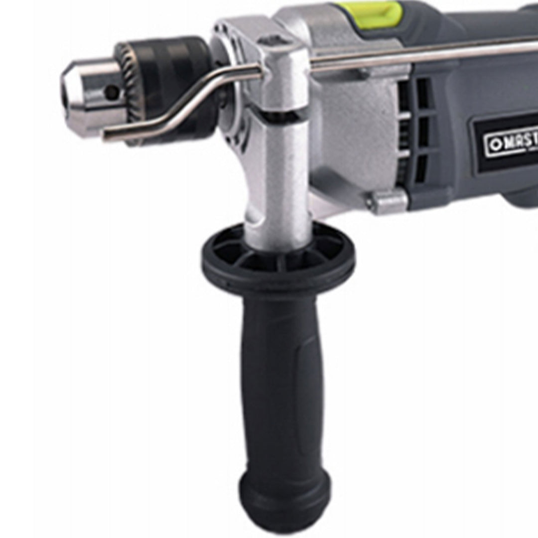 Master Mechanic 7.5 Amp 0.5" Hammer Drill Soft Grip Handle&Metal Gauge(Open Box)