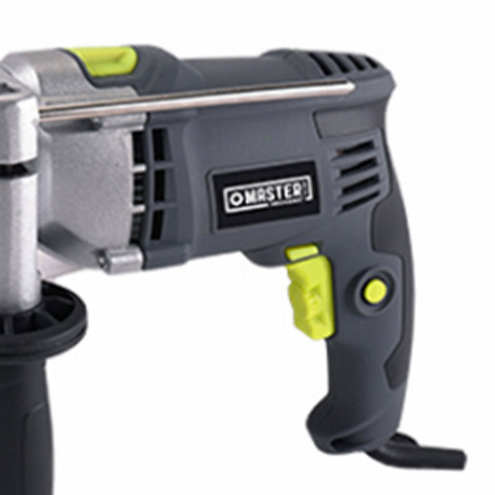 Master Mechanic 7.5 Amp 0.5" Hammer Drill Soft Grip Handle&Metal Gauge(Open Box)