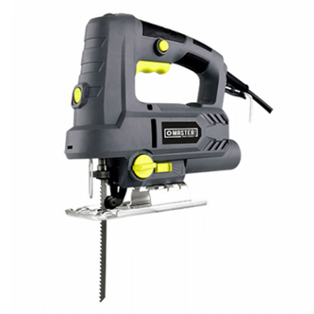 Master Mechanic 6.5 Amp 3,000 RPM Steel Jig Saw Power Hand Tool, Gray (Used)