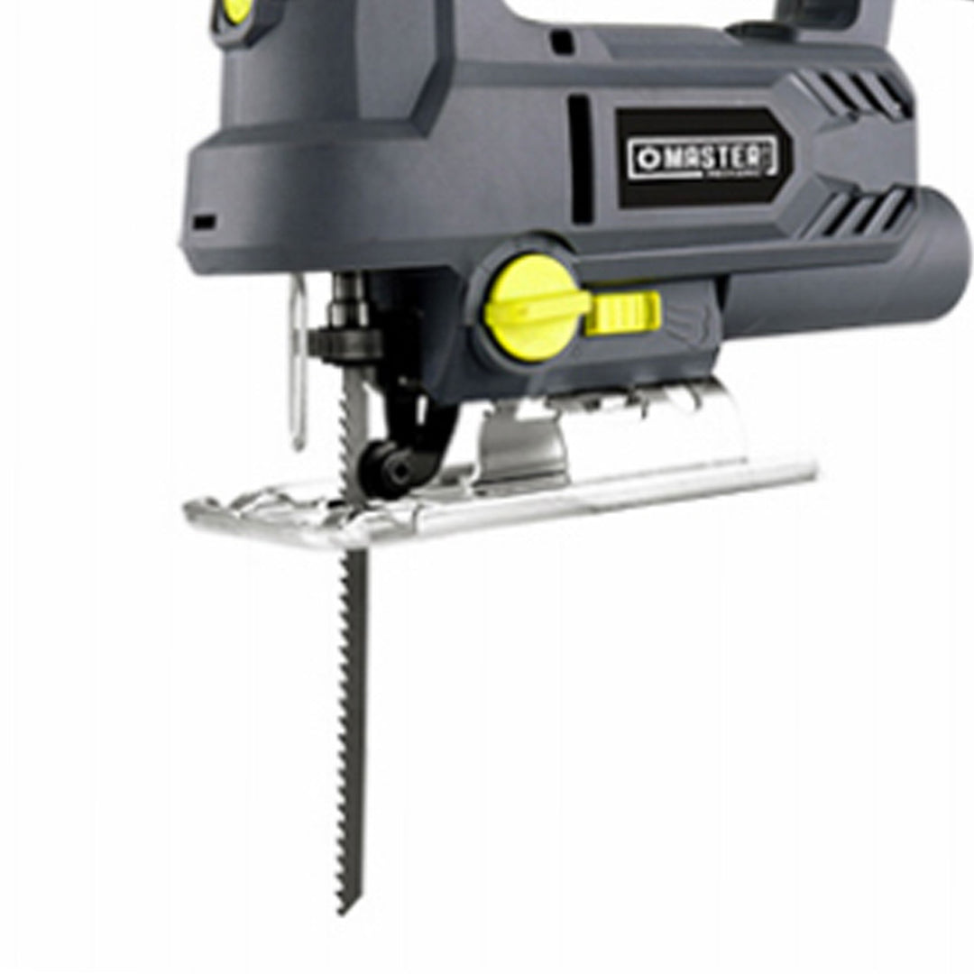 Master Mechanic 6.5 Amp 3,000 RPM Steel Jig Saw Power Hand Tool, Gray (Used)