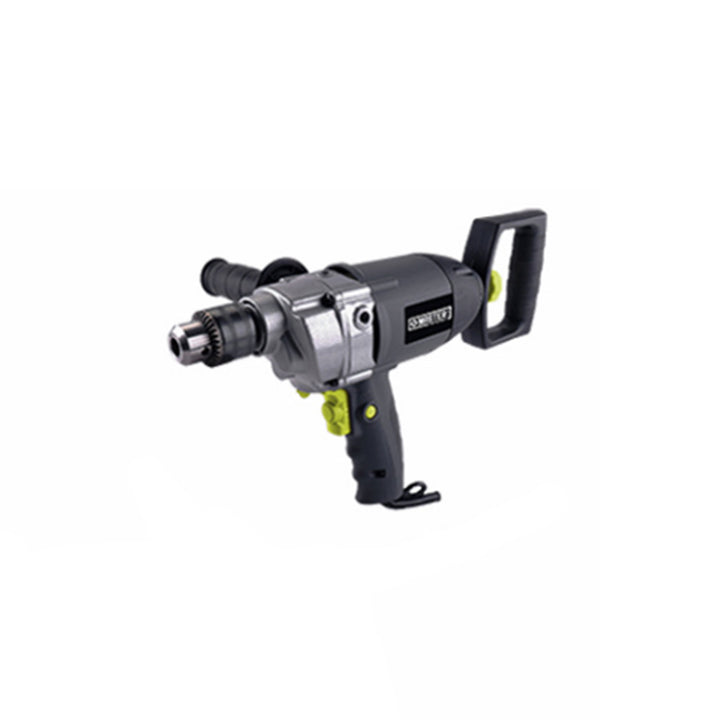 Master Mechanic 8.75 Amp Motor 0.5” Mixer Drill w/ Rear & Side Soft Grip Handles