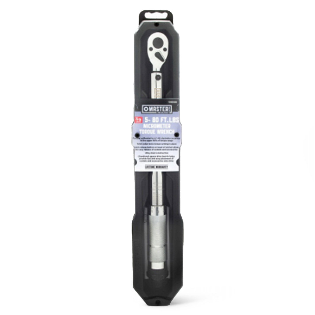 Master Mechanic 3/8" Drive High Accuracy Micrometer Torque Wrench (Open Box) - VMInnovations