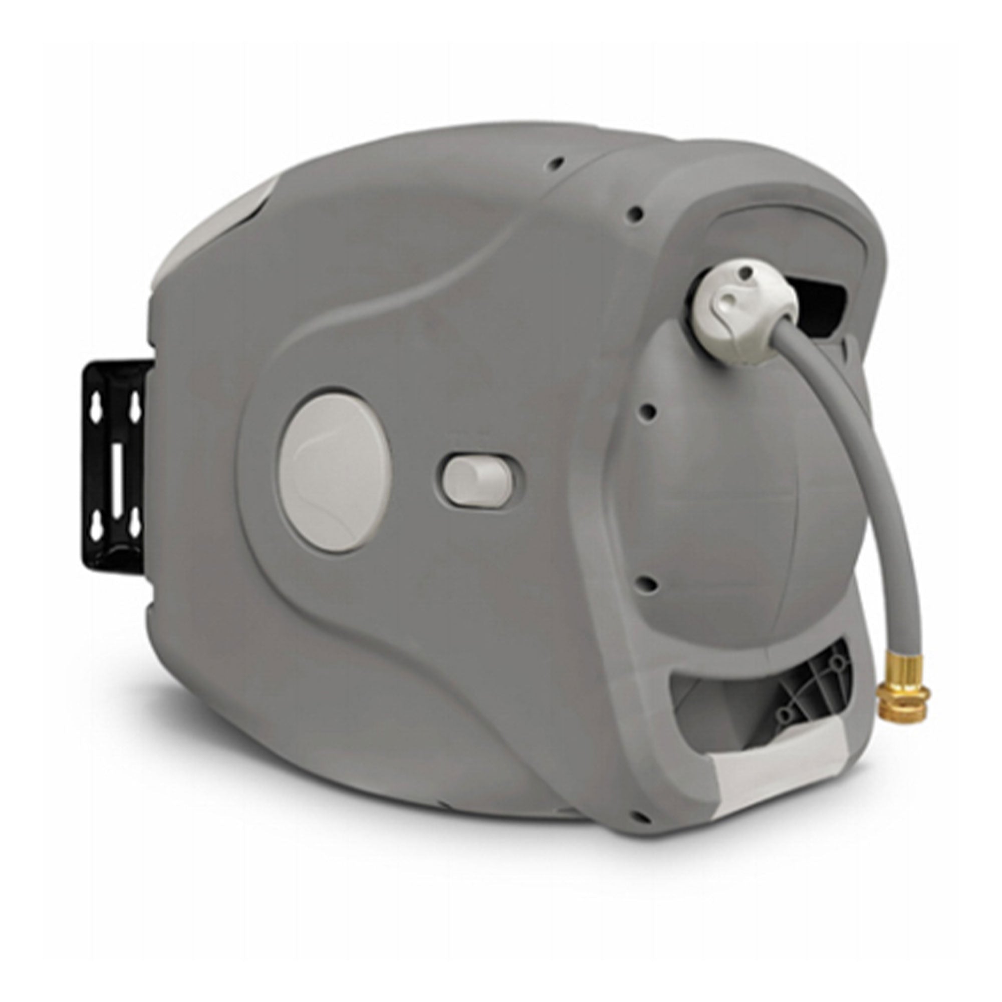 Sunneday XW-30B Wall Mounted Plastic Retractable Hose Garden Reel Holds 100 Feet - VMInnovations