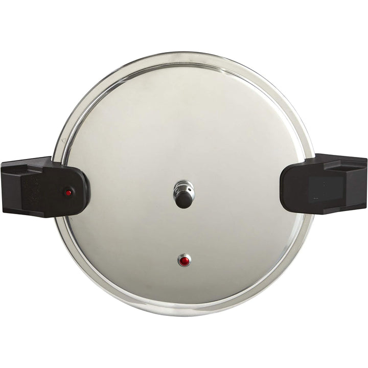 Mirro 16-Quart Polished Aluminum Pressure Cooker and Canner Cookware, Silver
