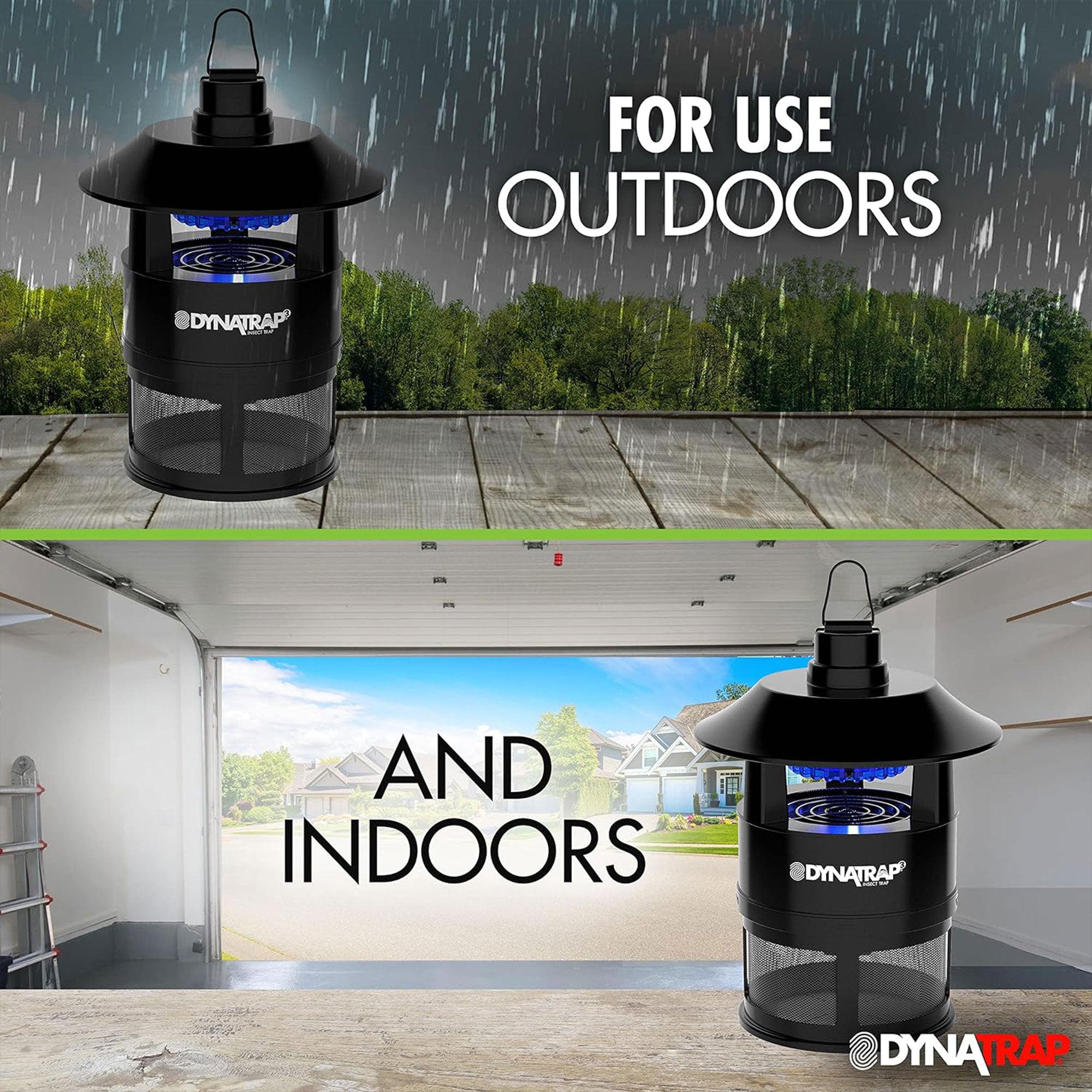 Dynatrap Titanium Patio Camping Mosquito Shield Lantern Trap, 1/4 Acre Coverage - VMInnovations