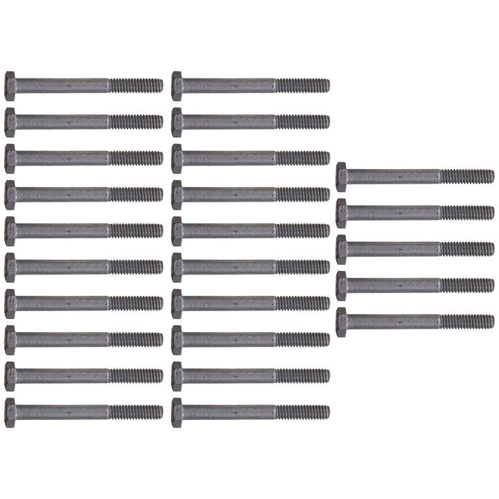Hillman 0.5 x 6 Inch Hex Bolts, Wood to Wood/Metal to Metal (25pk) (Open Box) - VMInnovations