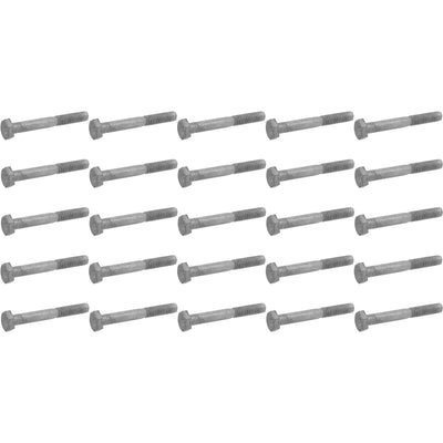 Hillman Galvanized .5 x 8" Hex Bolts, Wood-Wood/Metal-Metal (25 Pack) (Open Box) - VMInnovations