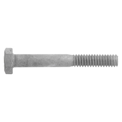 Hillman Galvanized .5 x 8" Hex Bolts, Wood-Wood/Metal-Metal (25 Pack) (Open Box)