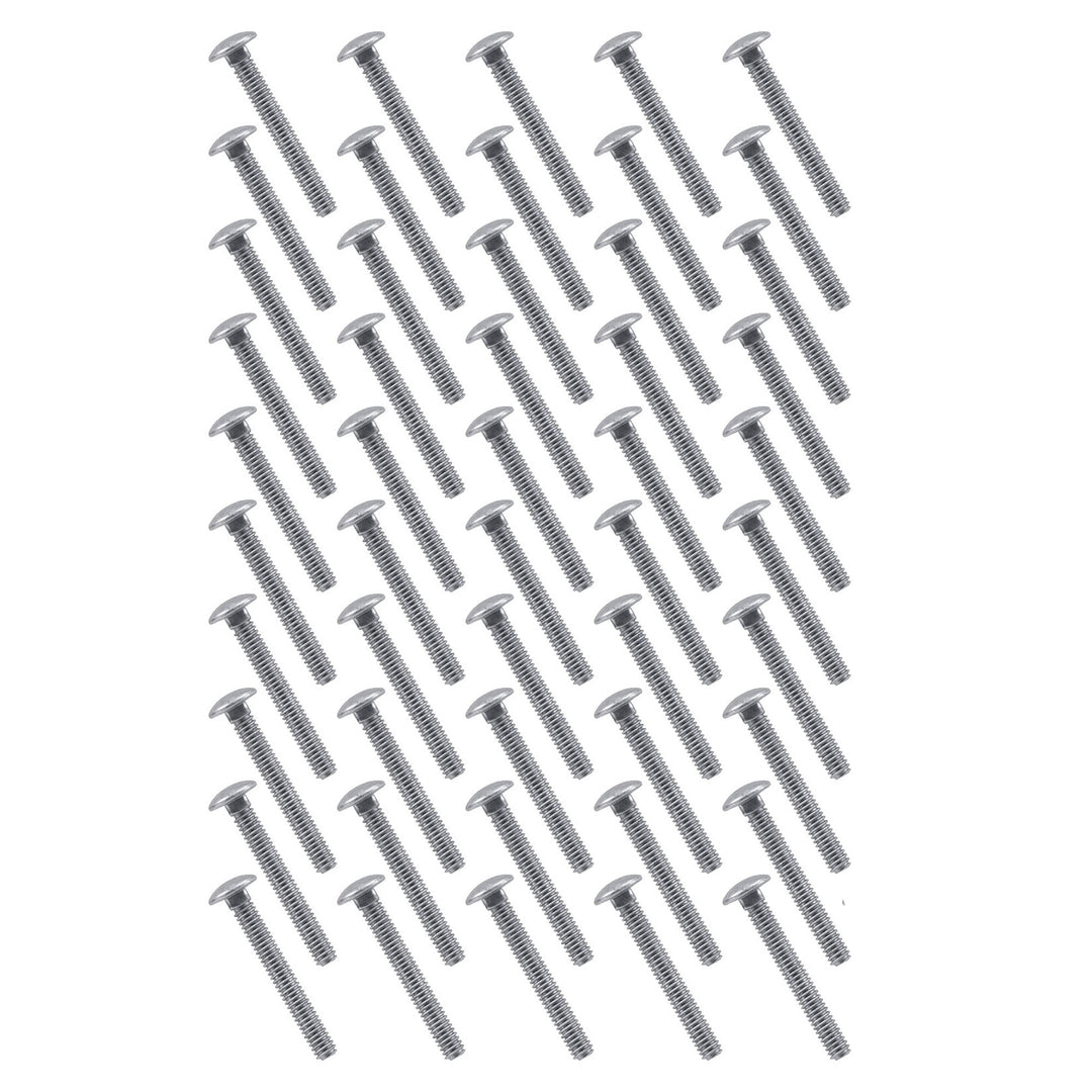 Hillman .94" x 6 Galvanized Carriage Bolts for Wood or Metal Frame, (50 Pack)