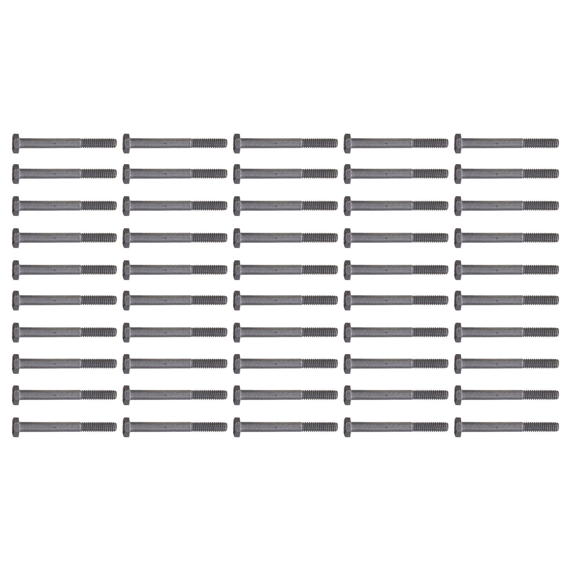 Hillman Galvanized 3/8"x5" Hex Bolts, Wood to Wood/Metal to Metal (50pk) (Used)
