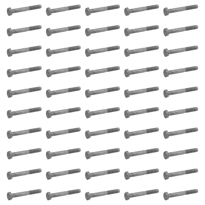 Hillman Galvanized 3/8 x 6" Hex Bolts, Wood to Wood/Metal to Metal (50pk) (Used)