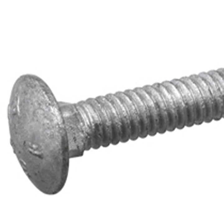 Hillman Galvanized 1/4"x6" Carriage Bolts for Wood/Metal Frame (100pk)(Open Box)