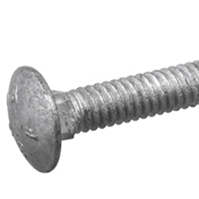 Hillman Galvanized 1/4"x6" Carriage Bolts for Wood/Metal Frame (100pk)(Open Box)