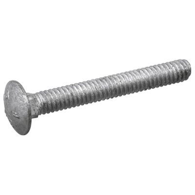 Hillman Galvanized 1/4"x6" Carriage Bolts for Wood/Metal Frame (100pk)(Open Box) - VMInnovations