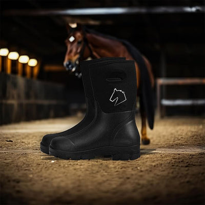 Master Rancher Heavy Duty Work Farm Boots Unisex Men's 11 Women's 13, (Open Box) - VMInnovations