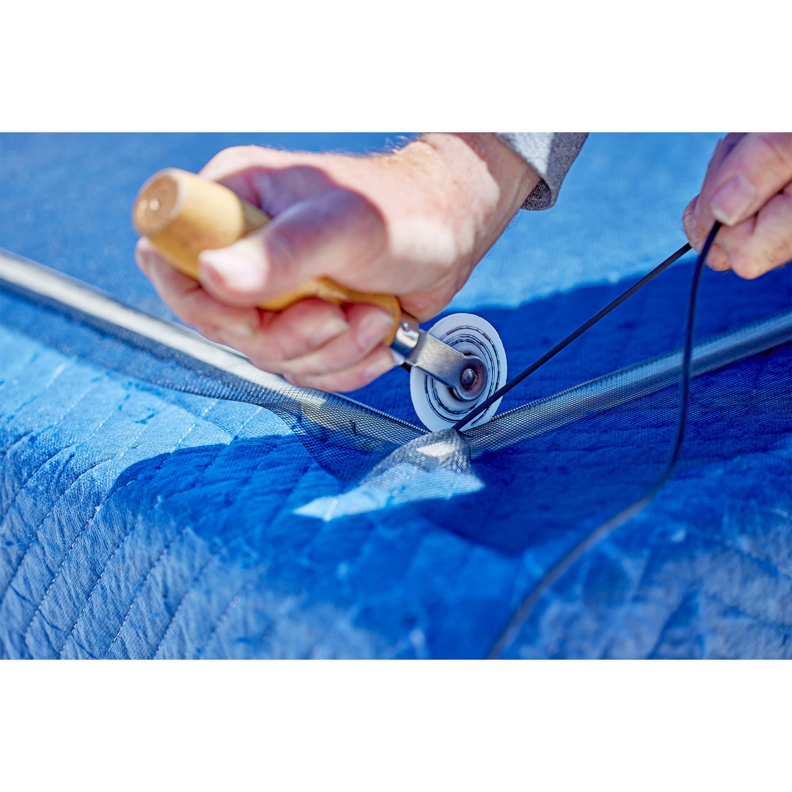 Saint-Gobain Adfors Fiberglass Window Screen for Home Improvement, Charcoal - VMInnovations