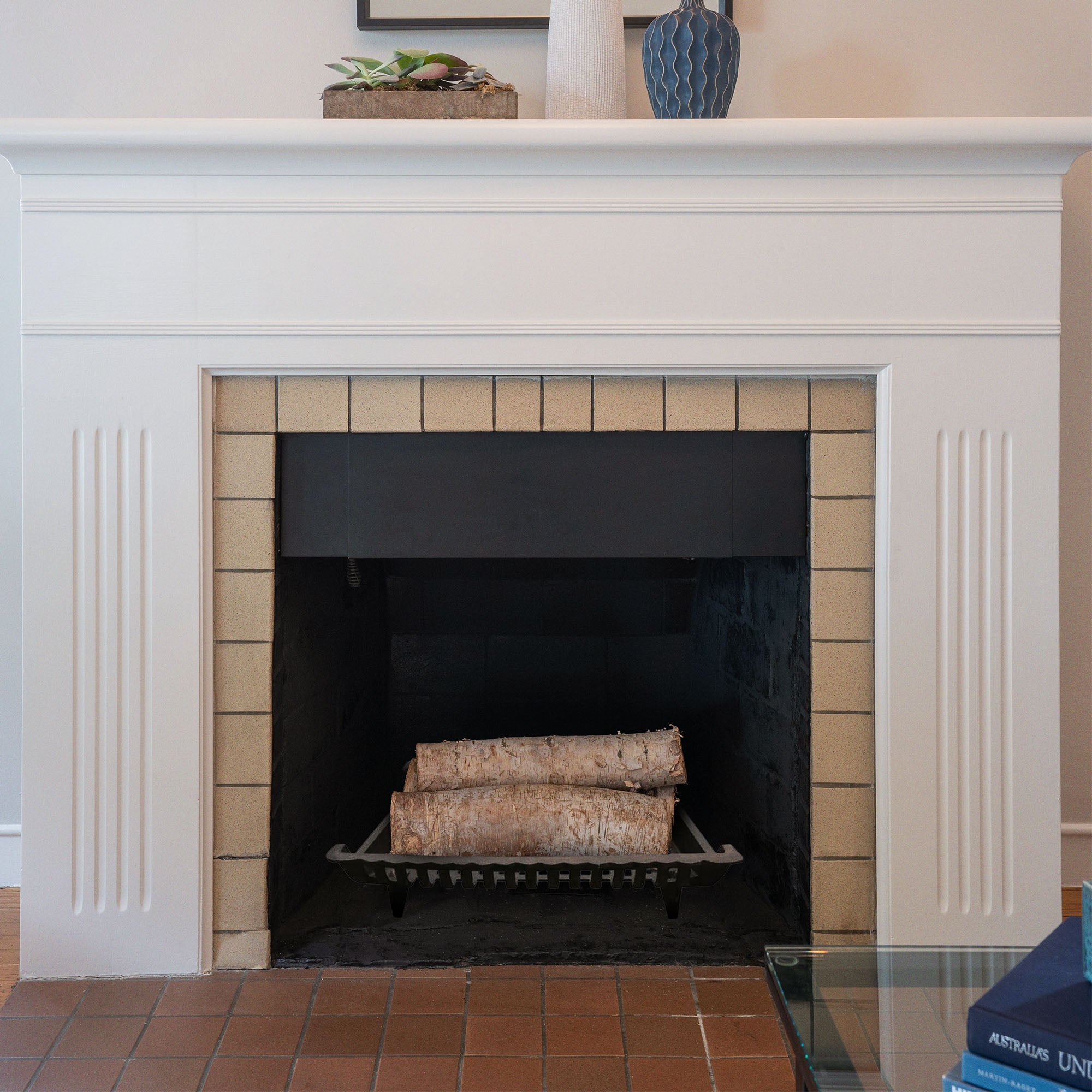 Panacea 18 Inch Cast Iron Fireplace Grate for Log Carriers and Holders(Open Box) - VMInnovations