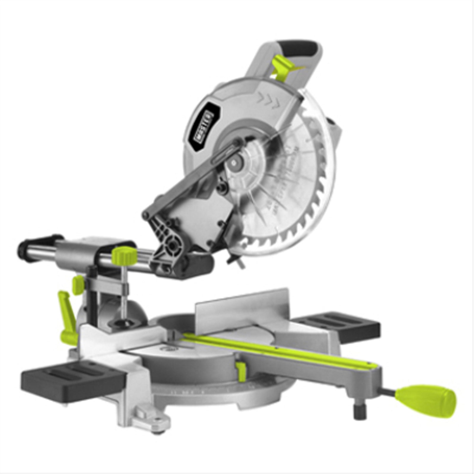 Master Mechanic 10 Inches Slide Miter Saw with UL Plug and Dust Collection Bag - VMInnovations
