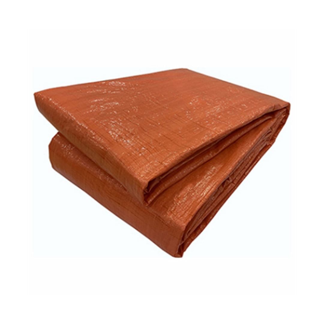 TruGuard 12 Foot x 20 Foot Concrete Curing Blanket Construction Tarp, Orange