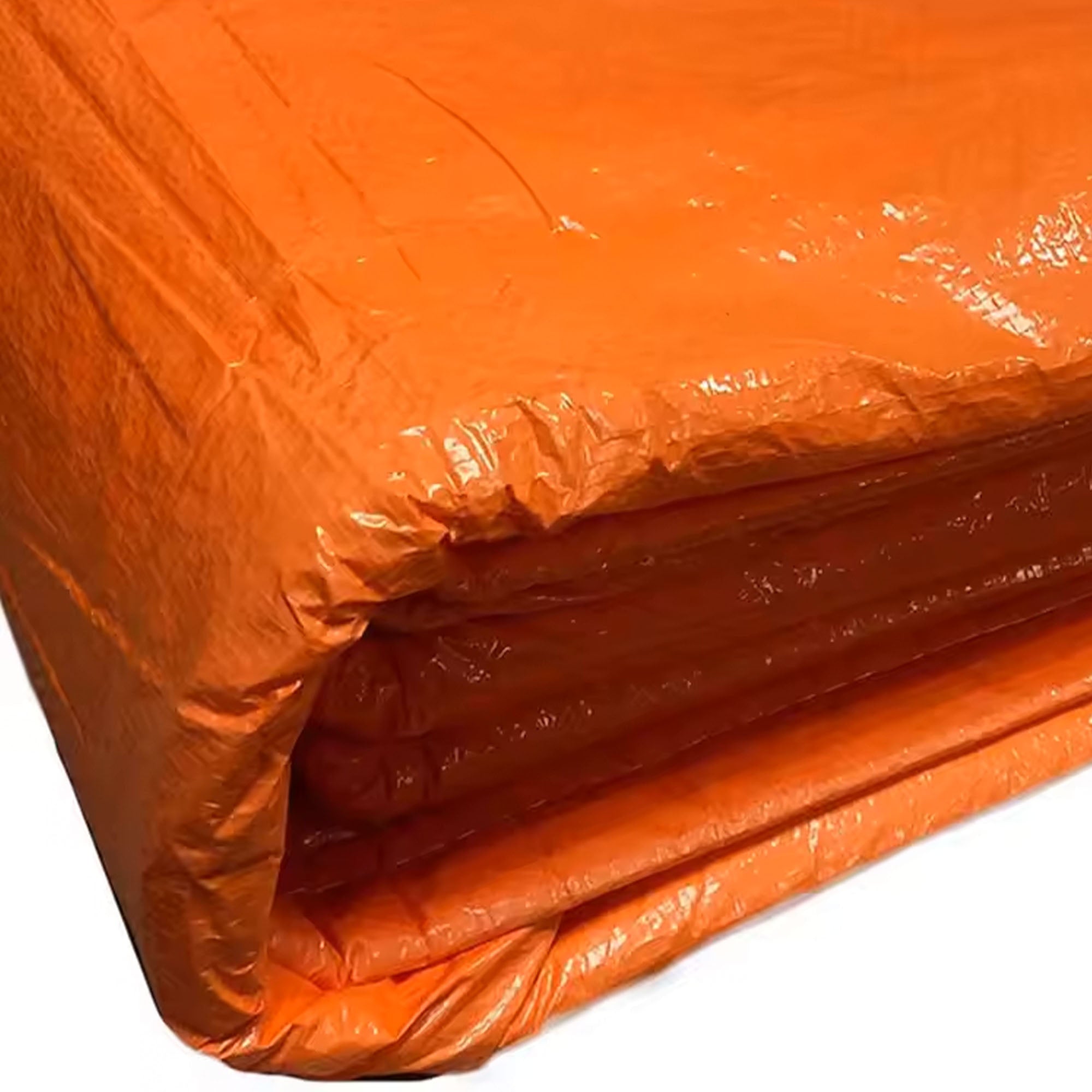 TruGuard 12 Foot x 20 Foot Concrete Curing Blanket Construction Tarp, Orange - VMInnovations