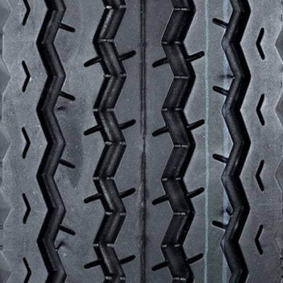 Kenda Loadstar 480-12 LRC Utility Trailer Tire and 4-Hole Custom Spoke Wheel - VMInnovations