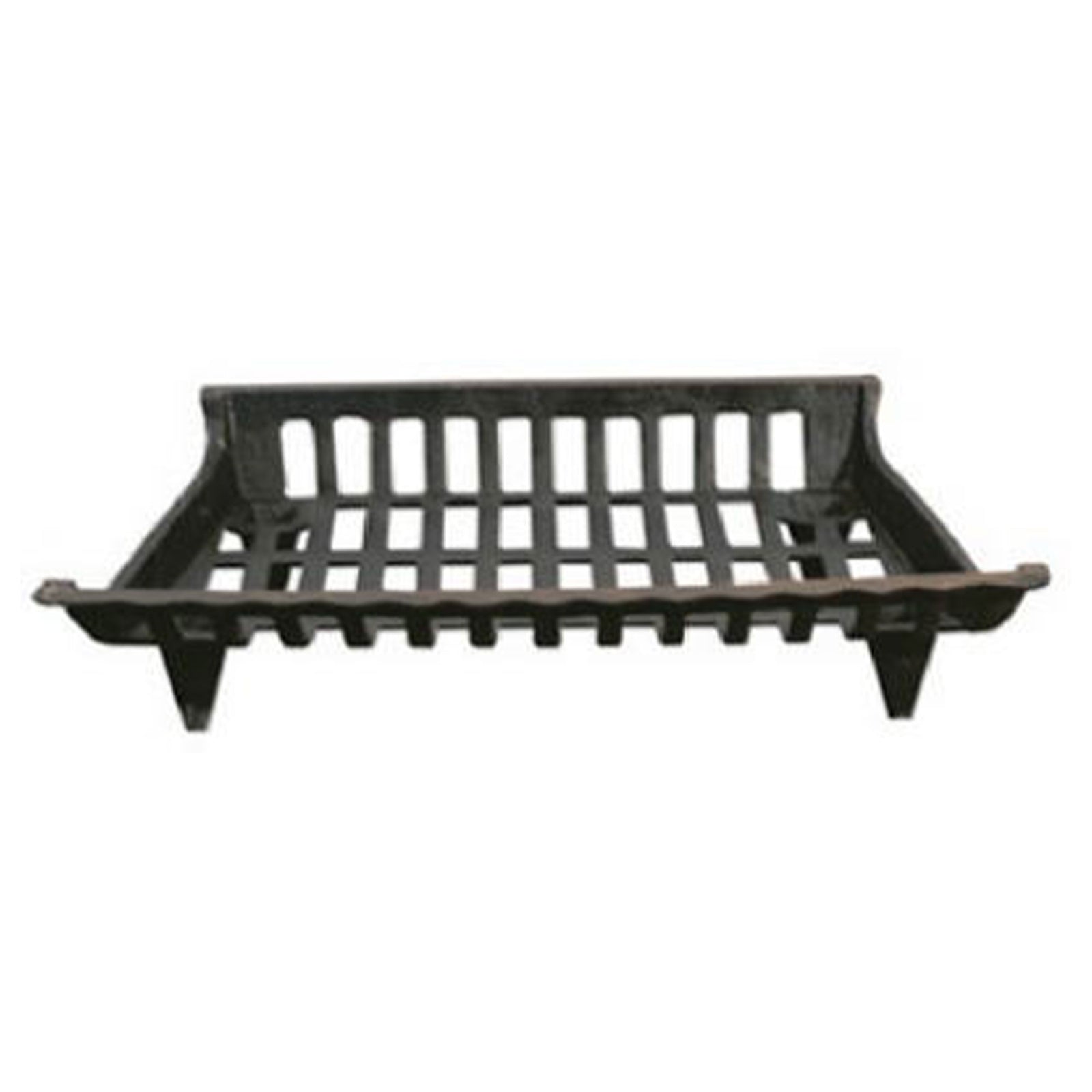 Panacea 24 Inch Cast Iron Fireplace Grate for Fireplace Log Carriers and Holders - VMInnovations