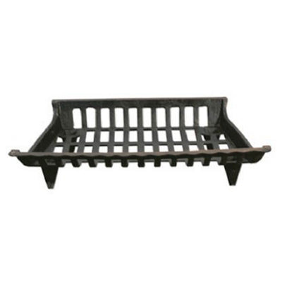 Panacea 24" Cast Iron Fireplace Grate for Fireplace Logs& Holders (Open Box) - VMInnovations