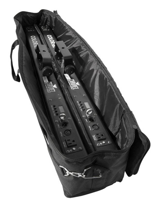 (2) CHAUVET CHS-60 DJ Gear Bags for Colorstrip/Colorrail/Colorband & Colortube