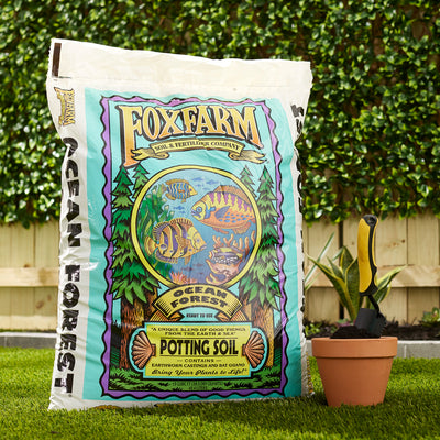 Foxfarm FX14053 Ocean Forest Organic Garden Potting Soil Mix 12 Quarts (2 Pack) - VMInnovations